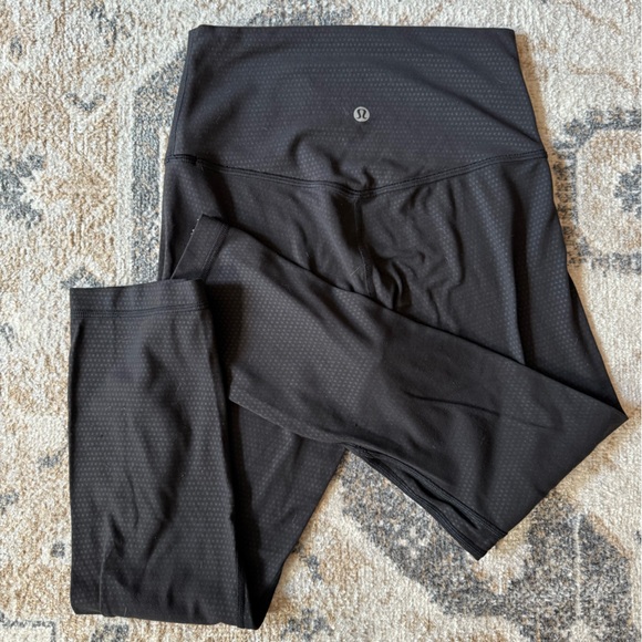 lululemon athletica Kids Charcoal Leggings - Picture 1 of 3